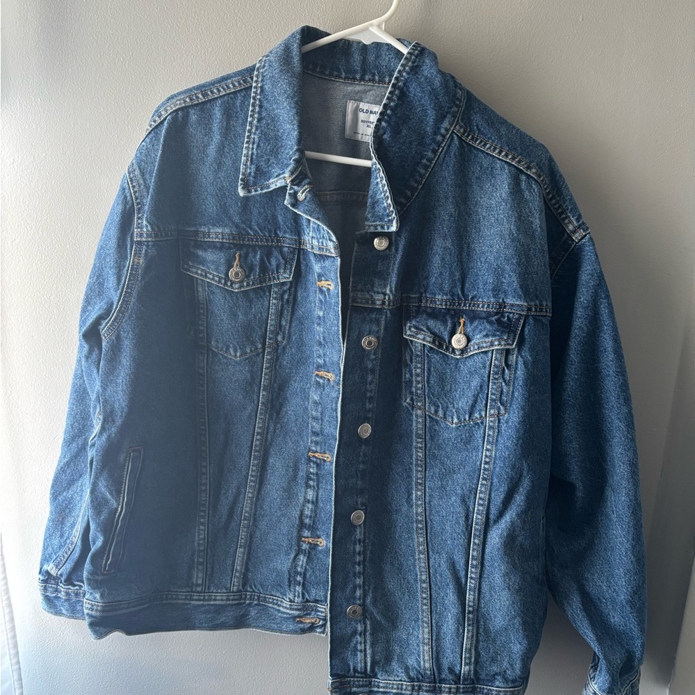 Old Navy Light Blue Boyfriend Denim Jacket